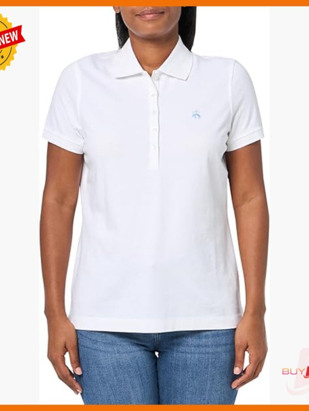 Short Sleeve Cotton Pique Stretch Polo Shirt Regular Fit